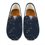 Constellation Sky Map Print Casual Shoes