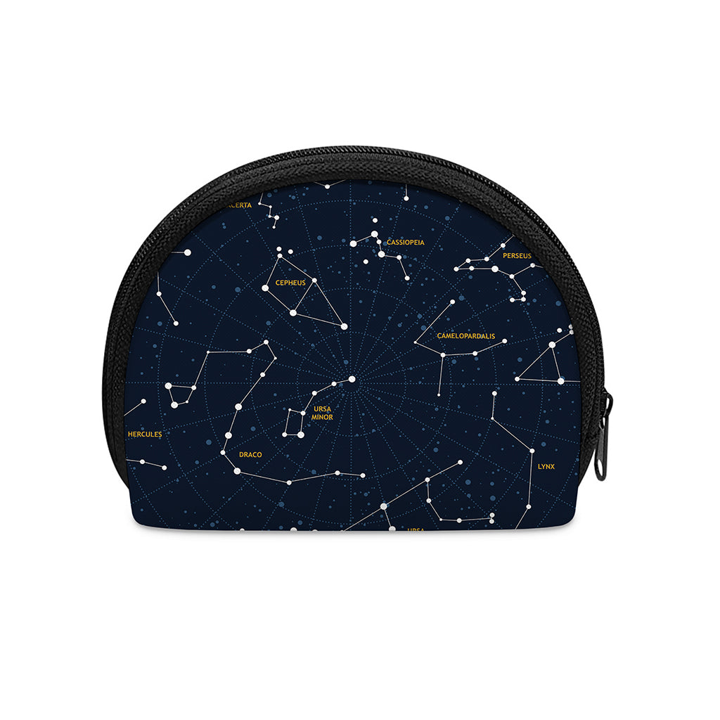Constellation Sky Map Print Coin Purse