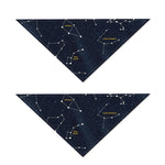 Constellation Sky Map Print Dog Bandana