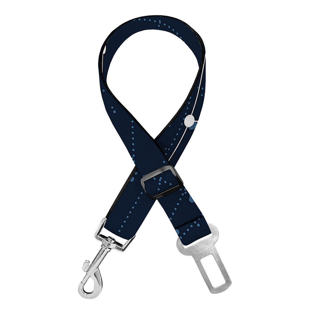 Constellation Sky Map Print Dog Seat Belt