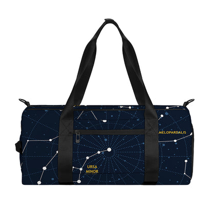 Constellation Sky Map Print Gym Bag