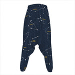 Constellation Sky Map Print Hammer Pants