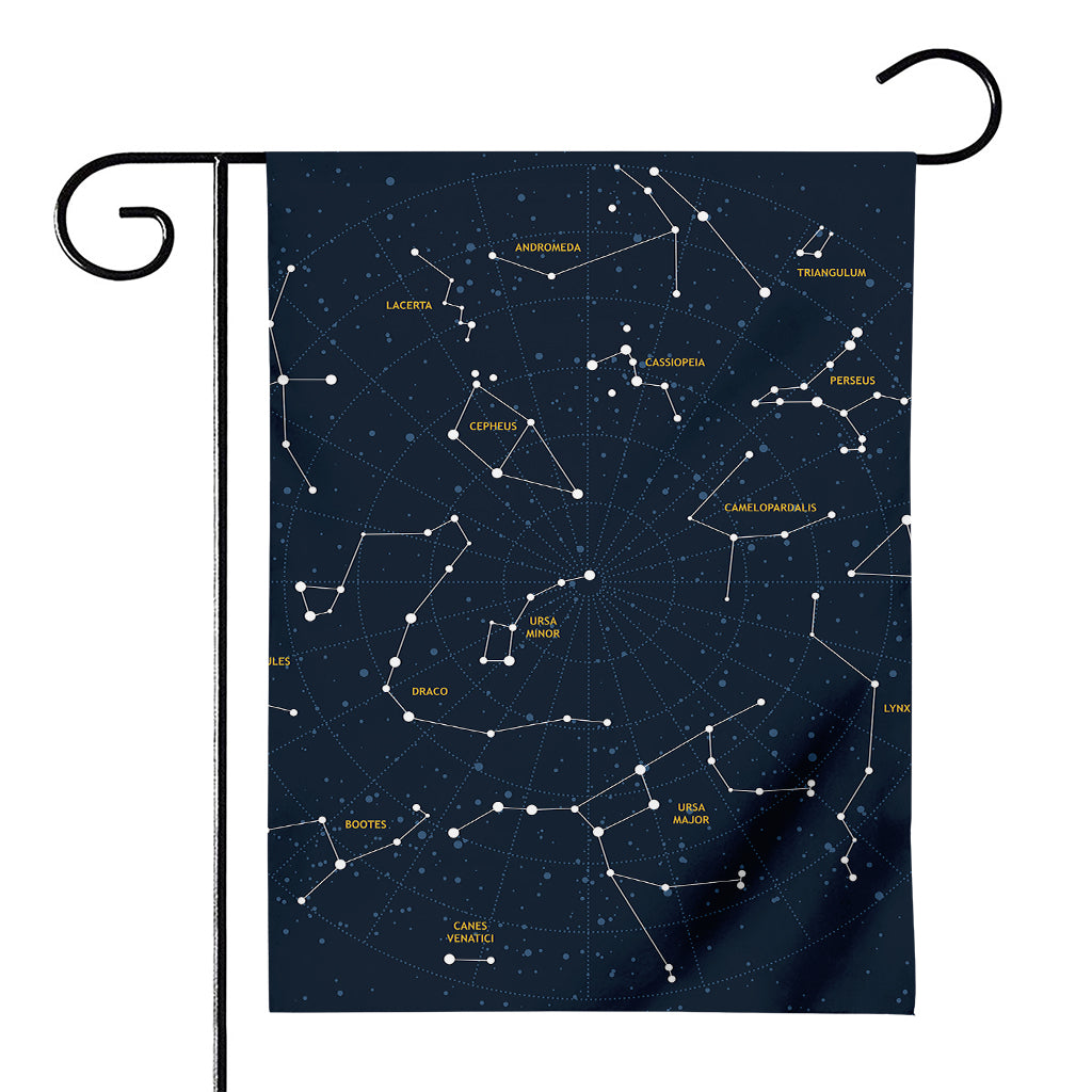 Constellation Sky Map Print House Flag