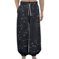 Constellation Sky Map Print Lantern Pants