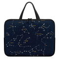 Constellation Sky Map Print Laptop Sleeve With Handle