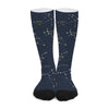 Constellation Sky Map Print Long Socks