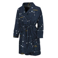 Constellation Sky Map Print Men's Bathrobe