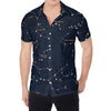 Constellation Sky Map Print Men's Shirt