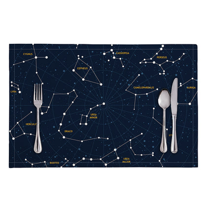 Constellation Sky Map Print Placemat