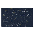 Constellation Sky Map Print Polyester Doormat