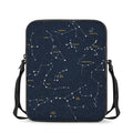 Constellation Sky Map Print Rectangular Crossbody Bag