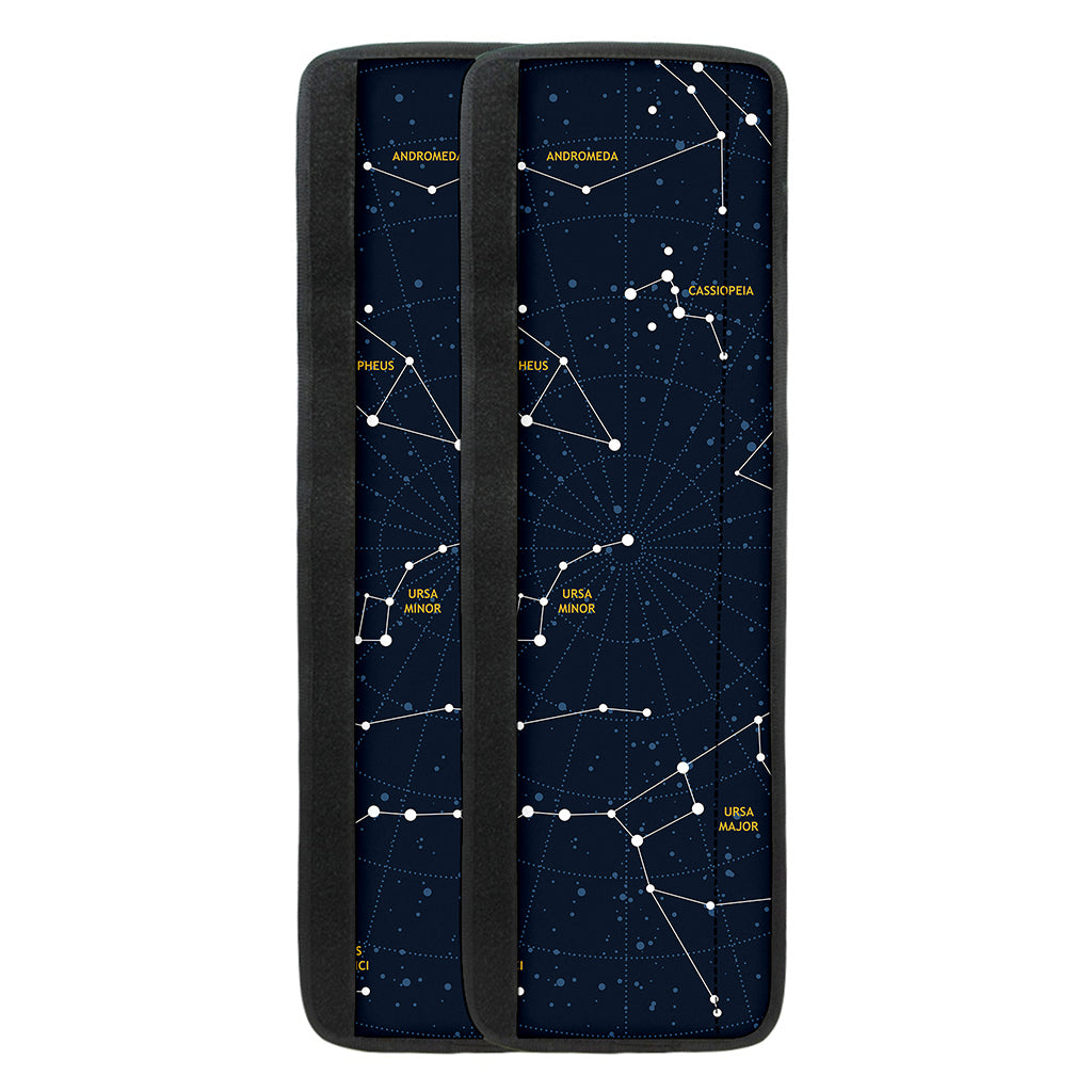 Constellation Sky Map Print Refrigerator Handle Covers