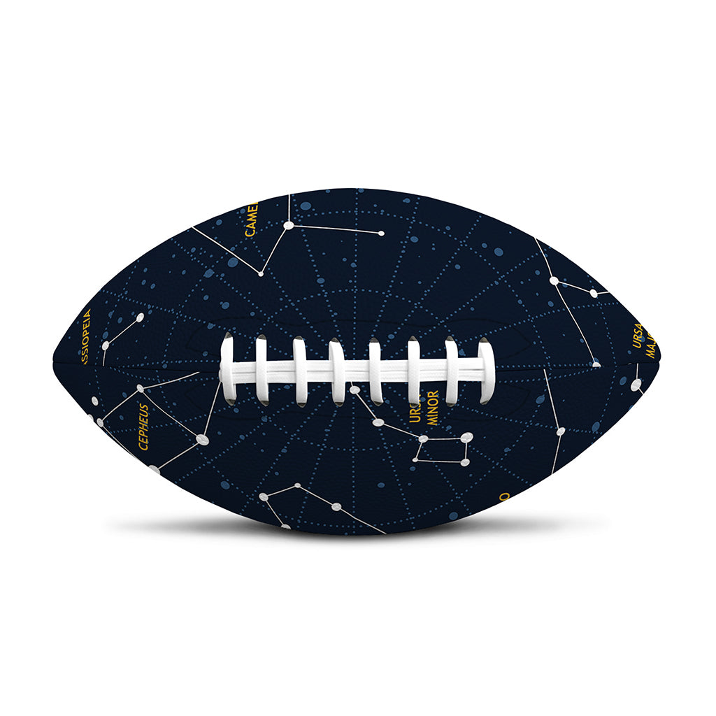 Constellation Sky Map Print Rugby Ball