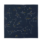 Constellation Sky Map Print Silk Bandana