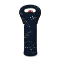 Constellation Sky Map Print Single Neoprene Wine Tote