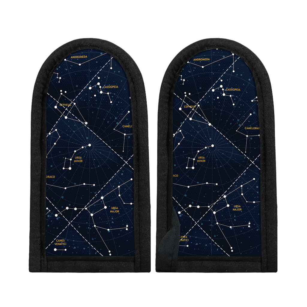 Constellation Sky Map Print Skillet Handle Cover