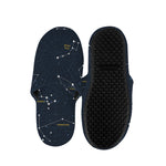 Constellation Sky Map Print Slippers