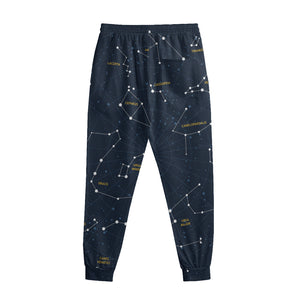 Constellation Sky Map Print Sweatpants