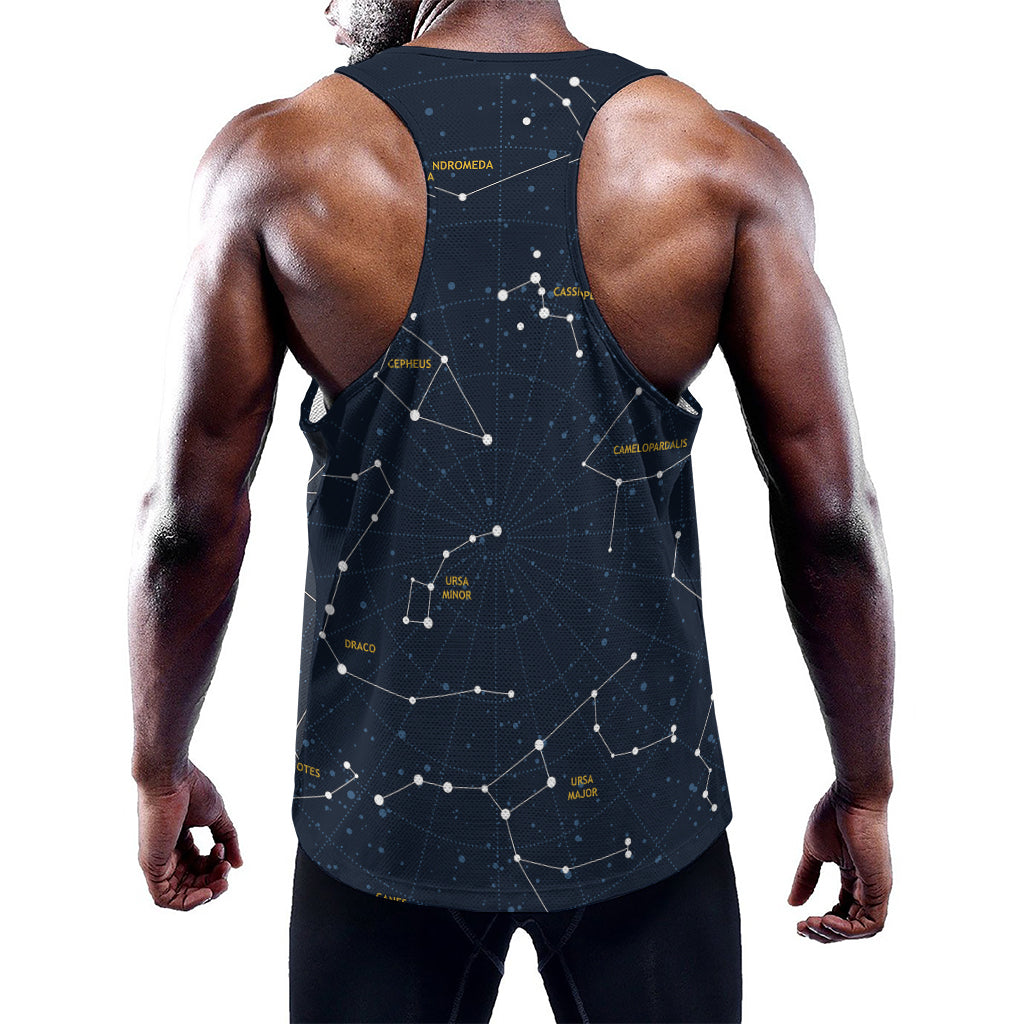 Constellation Sky Map Print Training Tank Top