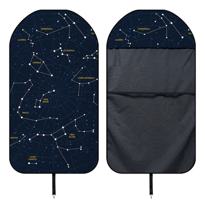 Constellation Sky Map Print Waterproof Car Seat Cover