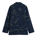 Constellation Sky Map Print Women's Blazer