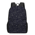 Constellation Space Pattern Print 17 Inch Backpack