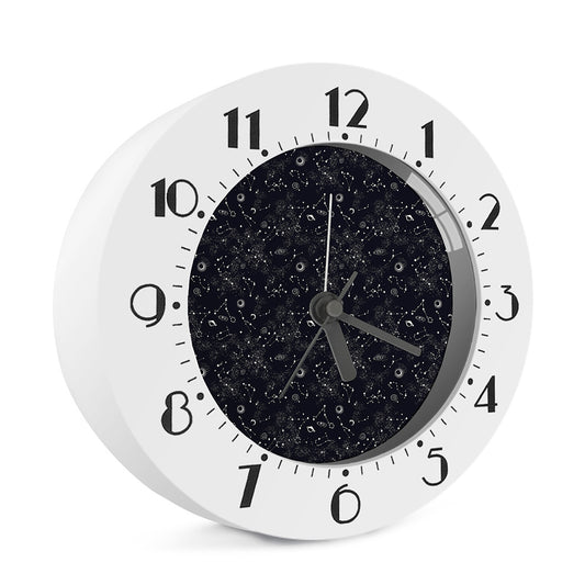 Constellation Space Pattern Print Alarm Clock