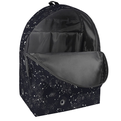 Constellation Space Pattern Print Backpack