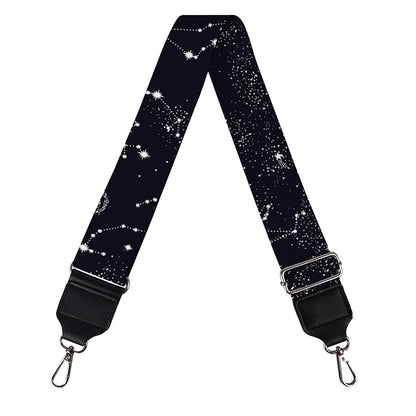 Constellation Space Pattern Print Bag Strap