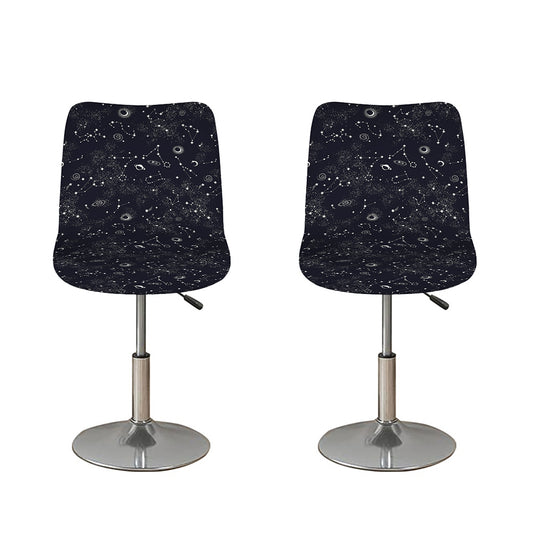 Constellation Space Pattern Print Bar Stool Covers