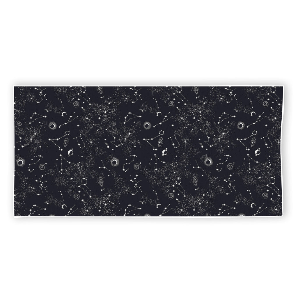 Constellation Space Pattern Print Beach Towel