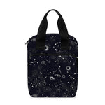 Constellation Space Pattern Print Bible Tote Bag