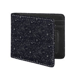 Constellation Space Pattern Print Bifold Wallet