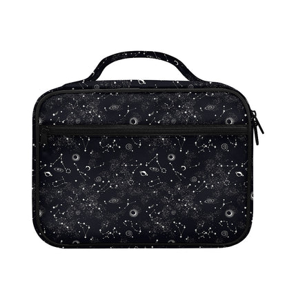 Constellation Space Pattern Print Briefcase Bible Bag