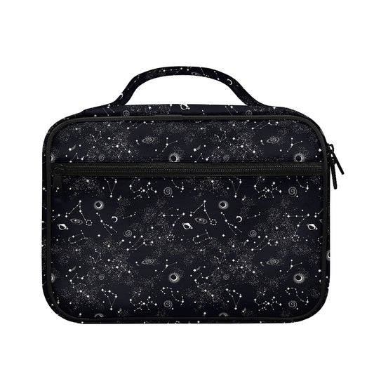 Constellation Space Pattern Print Briefcase Bible Bag