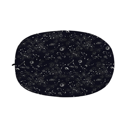 Constellation Space Pattern Print Car Side Mirror Covers