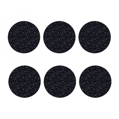 Constellation Space Pattern Print Coaster Set