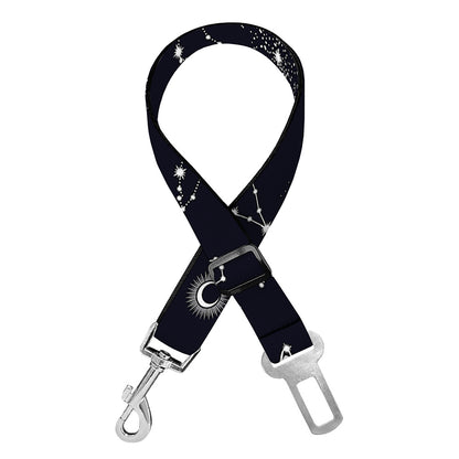 Constellation Space Pattern Print Dog Seat Belt