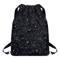 Constellation Space Pattern Print Drawstring Backpack