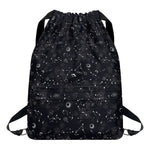 Constellation Space Pattern Print Drawstring Backpack