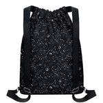 Constellation Space Pattern Print Drawstring Backpack