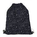 Constellation Space Pattern Print Drawstring Bag