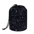 Constellation Space Pattern Print Drawstring Makeup Bag