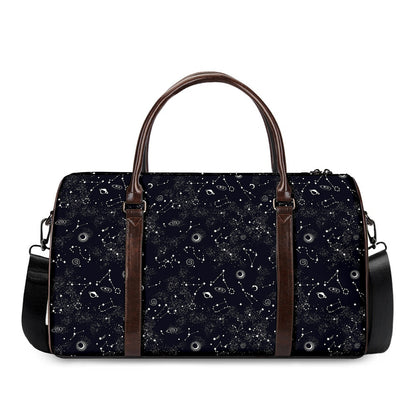 Constellation Space Pattern Print Duffle Bag