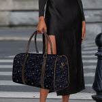 Constellation Space Pattern Print Duffle Bag