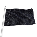 Constellation Space Pattern Print Flag