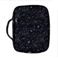 Constellation Space Pattern Print Front Pocket Bible Bag