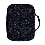 Constellation Space Pattern Print Front Pocket Bible Bag