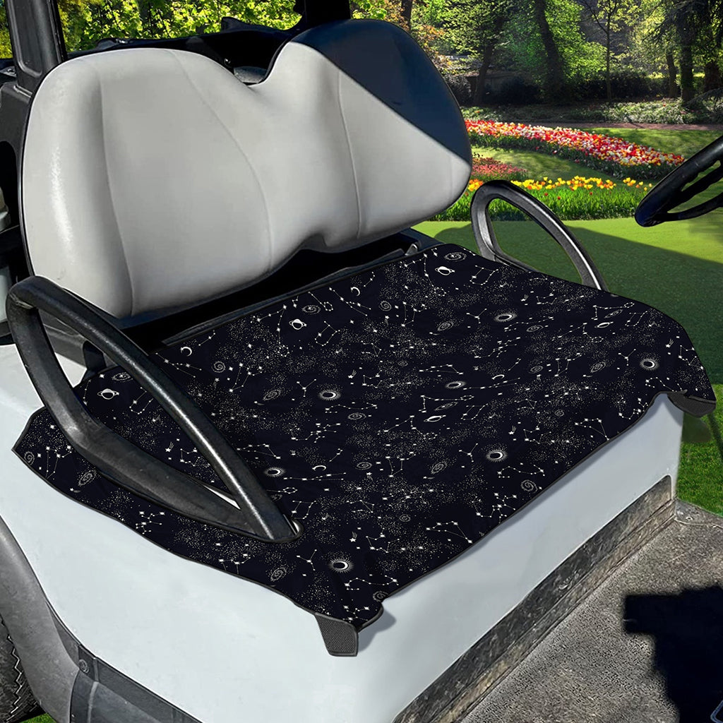 Constellation Space Pattern Print Golf Cart Seat Cover