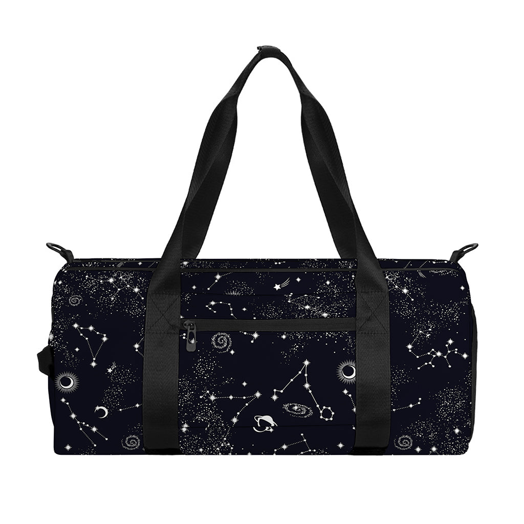 Constellation Space Pattern Print Gym Bag